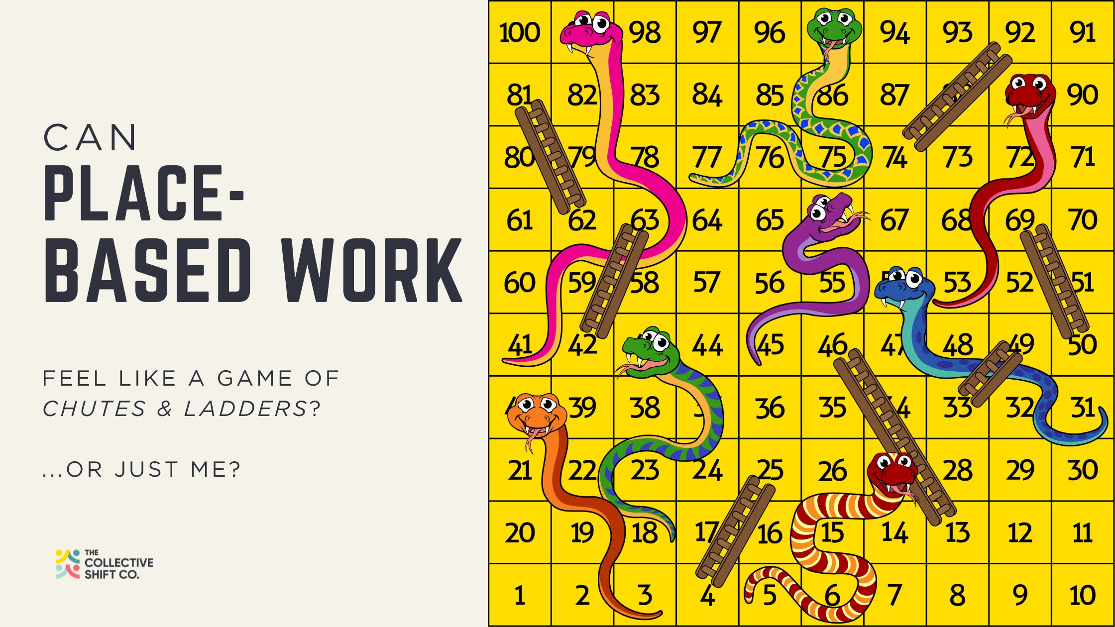 Can Place-Based Work Feel Like a Game of Chutes & Ladders?